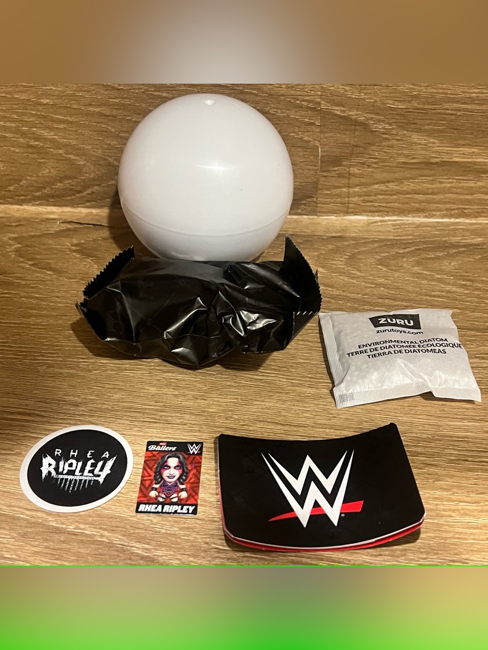 WWE Ballers Unopened Rhea Ripley Collectible Mystery Ball